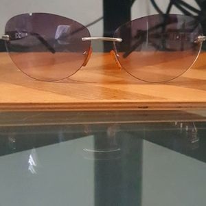 90's FENDI FS326R rimless frames